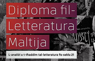 Diploma in Maltese Literature to start in October 2016