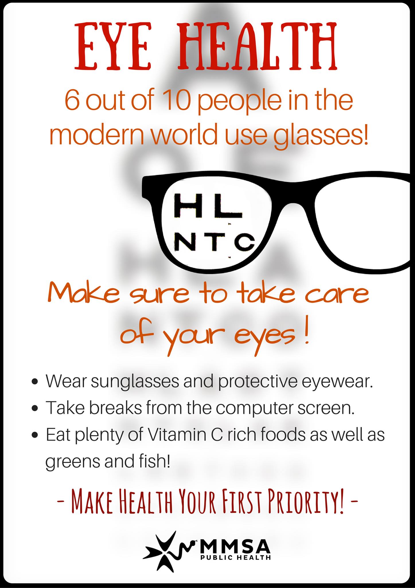 Eye Health campaign by the MMSA