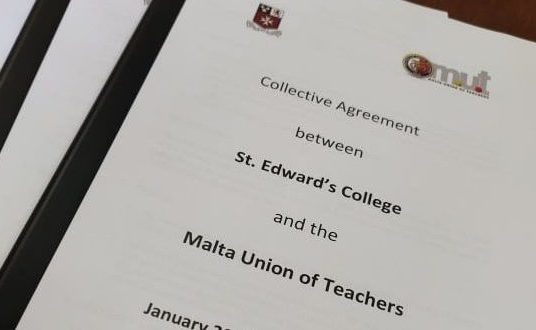 MUT signs new Collective agreement with St. Edward’s College