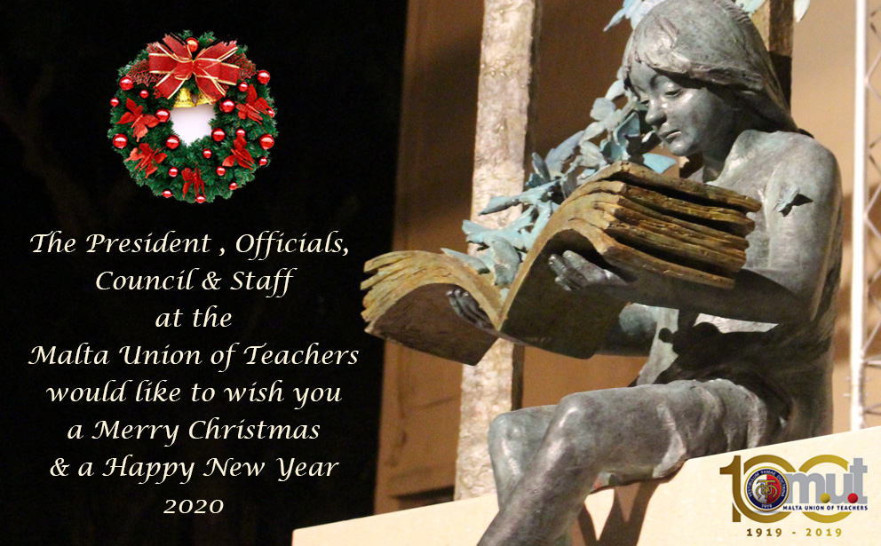 MUT Christmas Greetings & Recess Dates