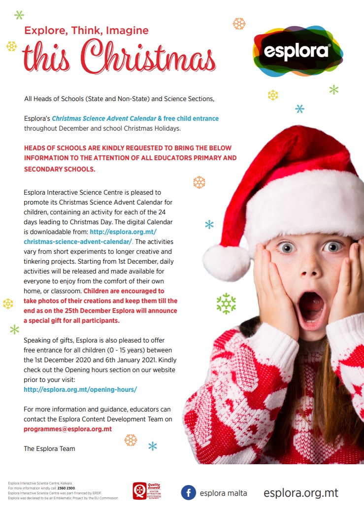 Esplora Christmas Science Advent Calendar