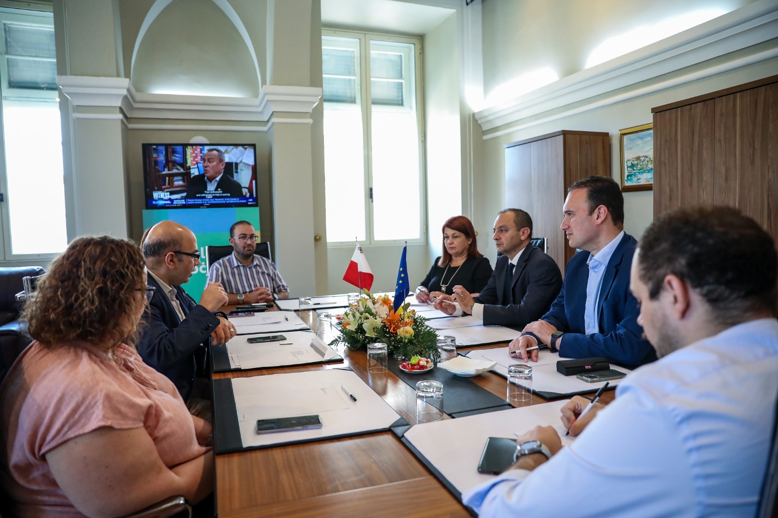 Improving social dialogue and industrial relations – MUT meets Parliamentary Secretary Ellul and Minister Grima