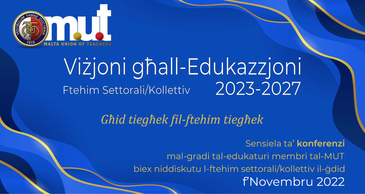 MUT – Viżjoni għall-Edukazzjoni 2023-2027