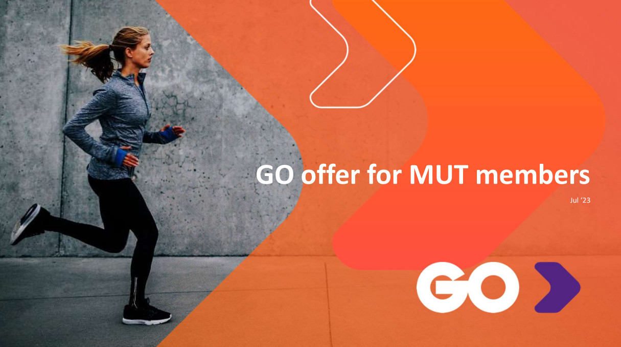 New offer from GO for MUT members