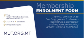 Become a member of the MUT