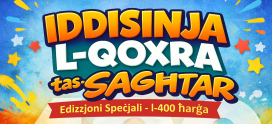Iddisinja l-qoxra tal-400 harga tar-rivista Saghtar