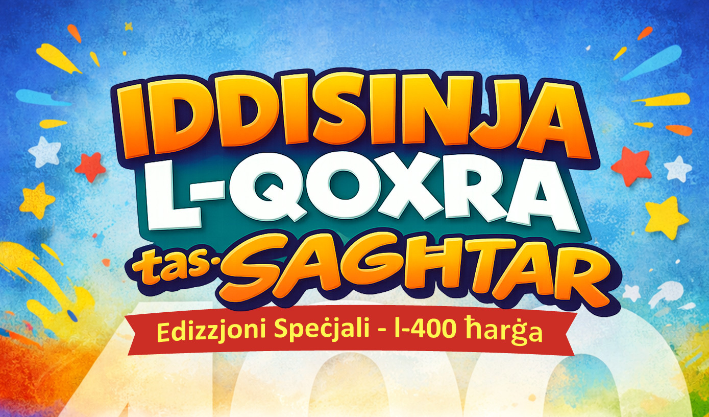 Iddisinja l-qoxra tal-400 harga tar-rivista Saghtar